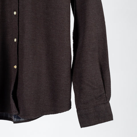 Barbour Brown Herringbone Buckley Button Down Shirt 4