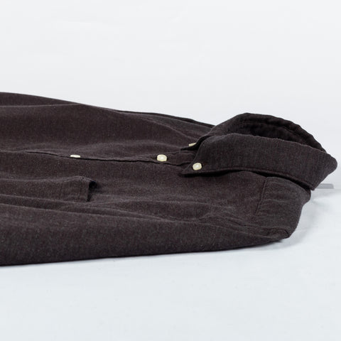 Barbour Brown Herringbone Buckley Button Down Shirt 8