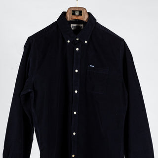 Barbour Navy Corduroy Ramsay Button Down Shirt 6