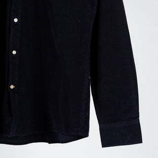 Barbour Navy Corduroy Ramsay Button Down Shirt 4