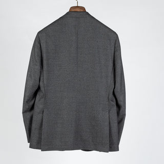 Latorre Textured Mid Grey Unlined Wool Blazer 5