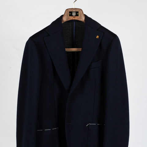 Latorre Navy Knitted Blazer 6