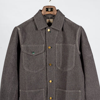 Wythe Night Sky Heavyweight Pinpoint Canvas Barn Jacket 6