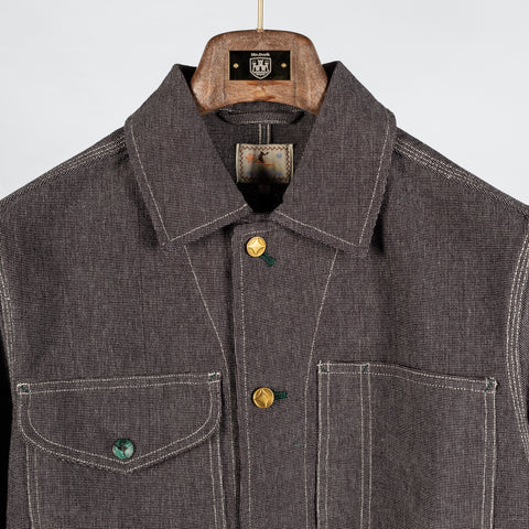 Wythe Night Sky Heavyweight Pinpoint Canvas Barn Jacket 7