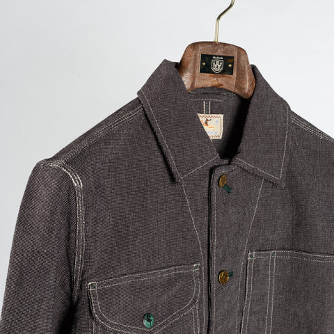 Wythe Night Sky Heavyweight Pinpoint Canvas Barn Jacket 3