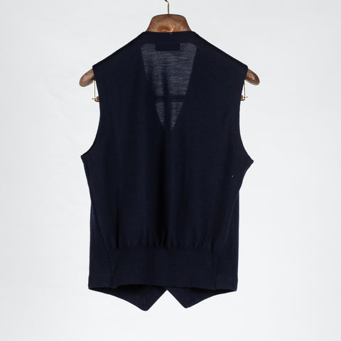 Gran Sasso Navy 5 Wool Vest 4