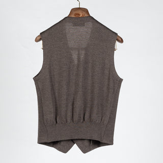 Gran Sasso Grey-Brown 5 Wool Vest 4