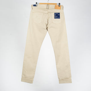 AG Tellis Selvage Marble Tan Denim 5