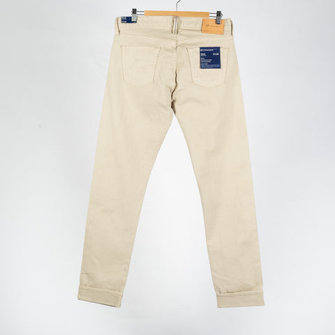 AG Tellis Selvage Marble Tan Denim 5
