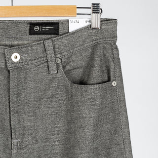 AG Everett Textured Heather Charcoal Trouser 4