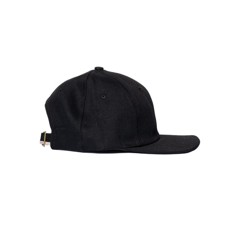 Dehen 1920 Black Selvedge Denim Baseball Hat 2