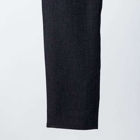 Alberto Stretch Midnight Blue Ceramica Pipe Trousers - Polyester, Viscose, Stretch, Regular Fit - View 5