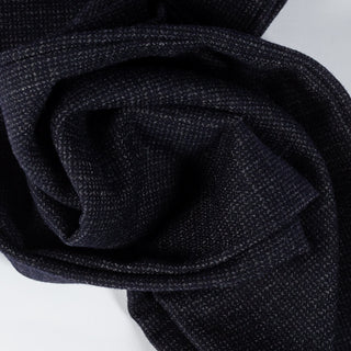 Alberto Stretch Midnight Blue Ceramica Pipe Trousers - Polyester, Viscose, Stretch, Regular Fit - Alternate View