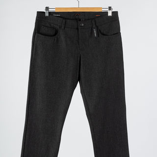 Alberto Stretch Charcoal Ceramica Pipe Trousers 3