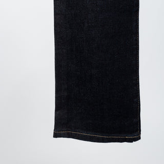 AG Tellis New Union Dark 12oz Denim - Navy, Cotton, Denim, Leather, Tapered - View 6