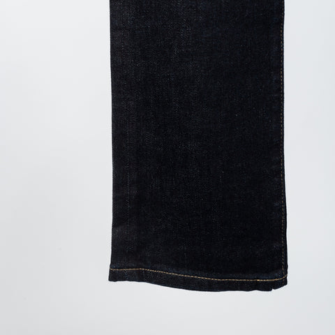 AG Tellis New Union Dark 12oz Denim - Navy, Cotton, Denim, Leather, Tapered - View 6