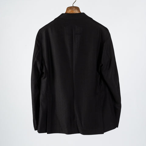 Tagliatore Black Herringbone Blazer 5