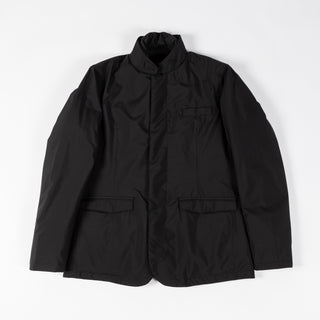 Fradi Black Piumino Uomo Down Jacket - Cotton, Cashmere, Denim, Made In Italy - Alternate View
