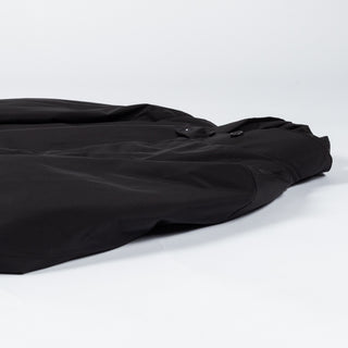 Fradi Black Piumino Uomo Down Jacket - Cotton, Cashmere, Denim, Made In Italy - Back View