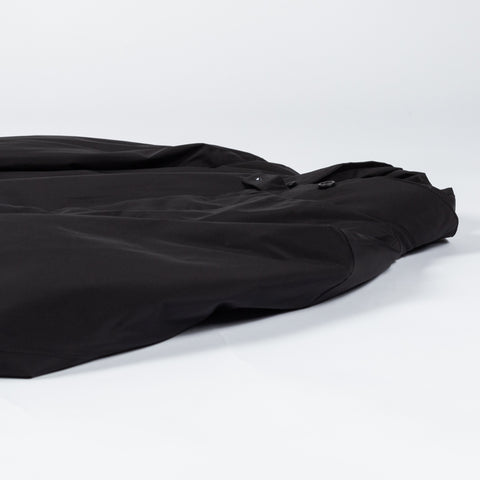 Fradi Black Piumino Uomo Down Jacket - Cotton, Cashmere, Denim, Made In Italy - Back View