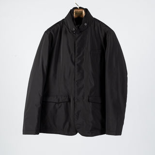 Fradi Black Piumino Uomo Down Jacket - Cotton, Cashmere, Denim, Made In Italy - View 6