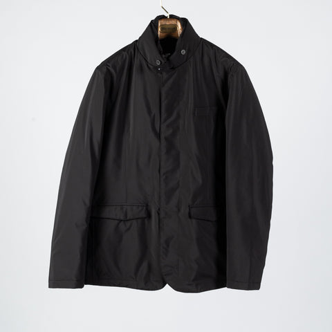 Fradi Black Piumino Uomo Down Jacket - Cotton, Cashmere, Denim, Made In Italy - View 6