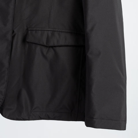 Fradi Black Piumino Uomo Down Jacket - Cotton, Cashmere, Denim, Made In Italy - View 9
