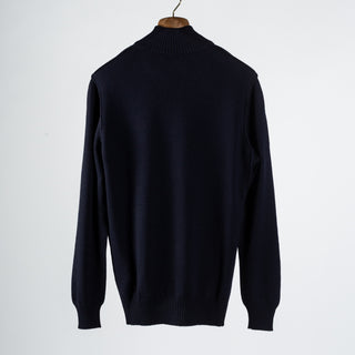 Gran Sasso Navy Full Zip Cardigan 5