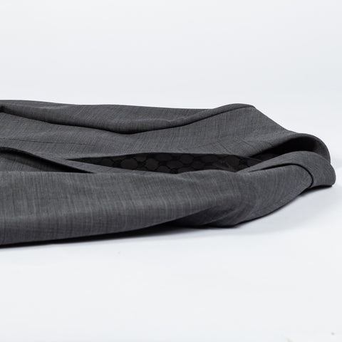 Joop Textured Charcoal Herby-Blayr Stretch Suit - Black, Wool, Merino, Oxford, Slim Fit, Made In Portugal - View 9