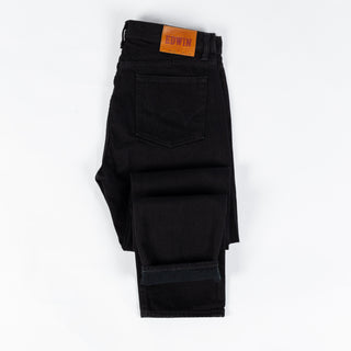 Edwin USA AKT33 One Wash Black 13.5oz Rainbow Selvedge Denim - Cotton, Denim, Japanese, Tapered, Woven, Made In Japan -...