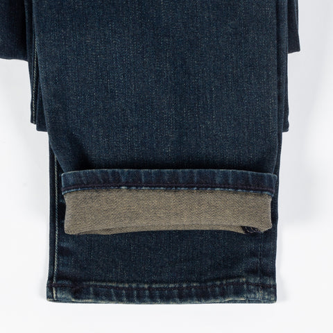 AG Tellis Bishop Cloud Soft Denim - Tan, Cotton, Denim, Twill, Slim Fit - Alternate View
