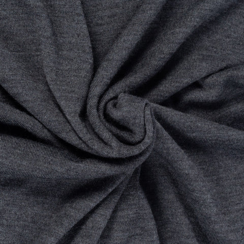 PYA Charcoal Knit Turtle Neck Sweater - Tan, Wool, Merino, Regular Fit - Alternate View