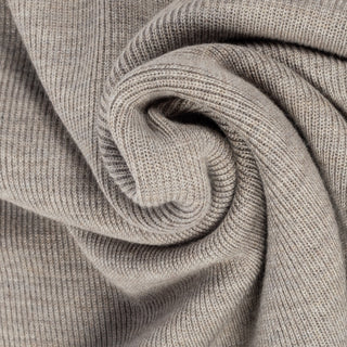 PYA Tan Merino Ribbed Quarter Zip - Red, Wool, Merino, Regular Fit, Knit - Alternate View