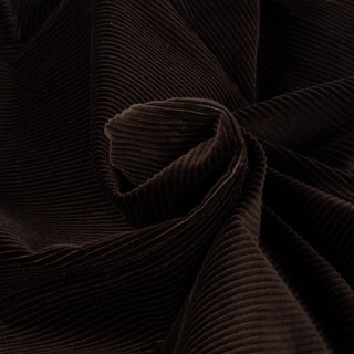 J Mueser Chocolate Brown Corduroy Waverly Suit - Cotton, Corduroy, Canvas, Matte, Made In Italy - Alternate View