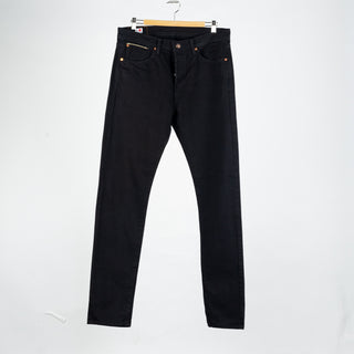 Edwin USA AKT33 One Wash Black 13.5oz Rainbow Selvedge Denim - Cotton, Denim, Japanese, Tapered, Woven, Made In Japan