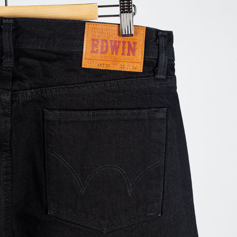 Edwin USA AKT33 One Wash Black 13.5oz Rainbow Selvedge Denim - Cotton, Denim, Japanese, Tapered, Woven, Made In Japan -...
