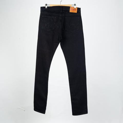 Edwin USA AKT33 One Wash Black 13.5oz Rainbow Selvedge Denim - Cotton, Denim, Japanese, Tapered, Woven, Made In Japan -...