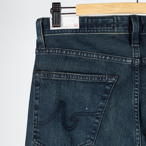 AG Tellis Bishop Cloud Soft Denim - Tan, Cotton, Denim, Twill, Slim Fit - View 6