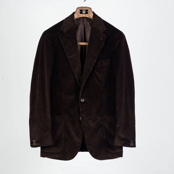 Chocolate Brown Corduroy Waverly Suit