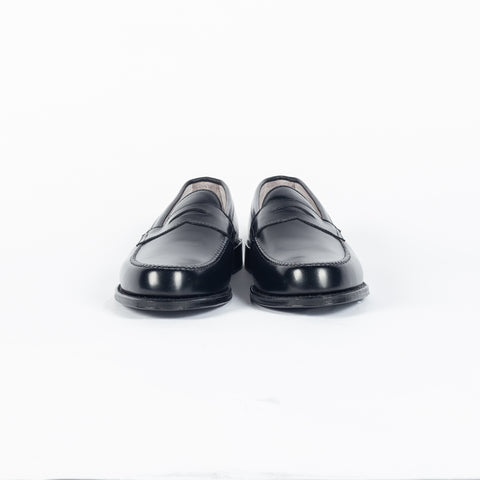981 Leisure Handsewn Penny Loafer (Black Calf) - Mr.Derk