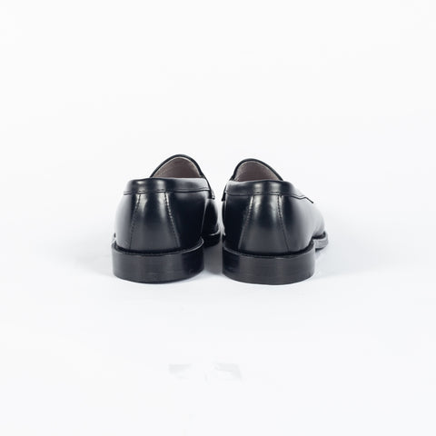 981 Leisure Handsewn Penny Loafer (Black Calf) - Mr.Derk