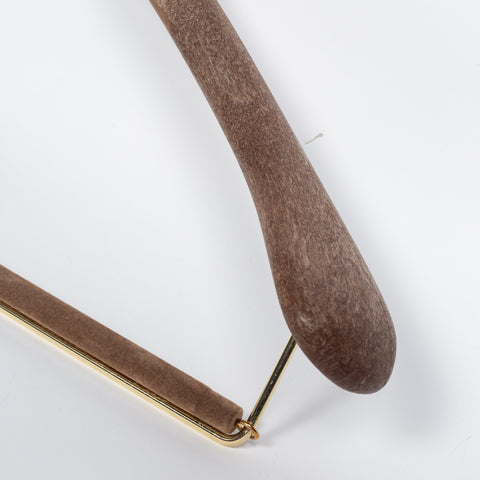 Mr.Derk Premium Suit Hanger - Red, Solid - Back View