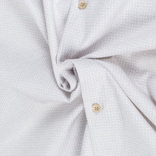 Champagne Patterned Twill Dress Shirt - Mr.Derk