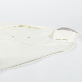 Champagne Twill Shirt with Contrast - Mr.Derk