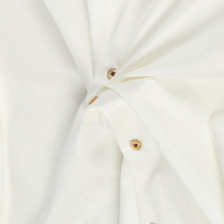 Champagne Twill Shirt with Contrast - Mr.Derk