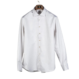 Champagne Patterned Twill Dress Shirt - Mr.Derk