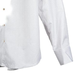 Champagne Patterned Twill Dress Shirt - Mr.Derk