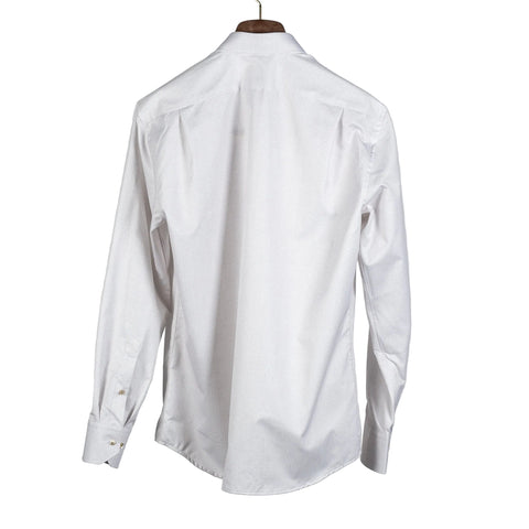 Champagne Patterned Twill Dress Shirt - Mr.Derk