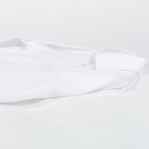Mr.Derk Blu 360 Off White Dress Shirt - Cotton, Slim Fit - View 8