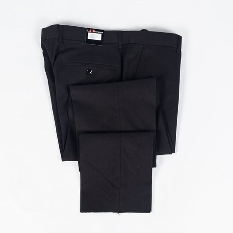 Lief Horsens Black 2pc Stock Suit - Polyester, Viscose, Stretch, Slim Fit - View 16